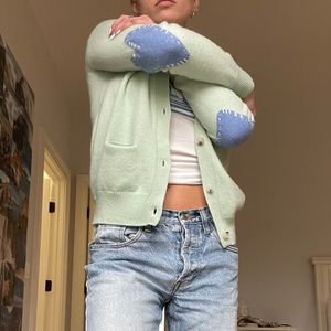 Kerri Rosenthal Patchwork Pullover Sweater